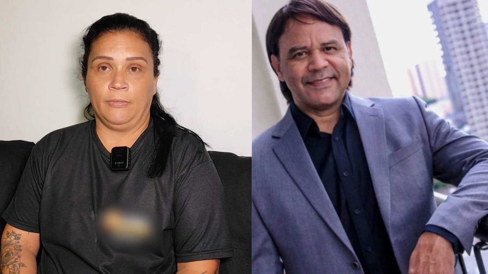 Patrícia de Siqueira Oliveira, teve um buraco aberto na barriga, após cirurgia. Patrícia de Siqueira Oliveira, teve um buraco aberto na barriga, após cirurgia.